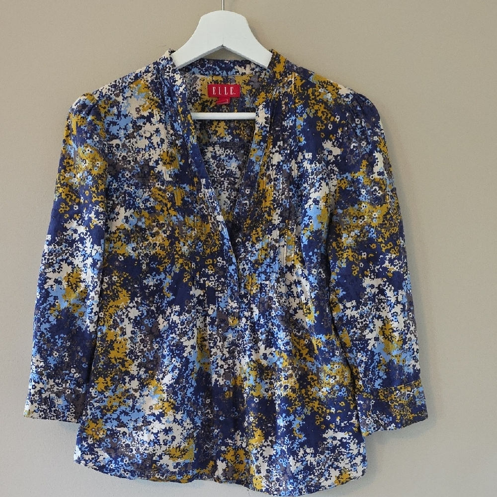 Elle Women's Multicolor Floral Blouse